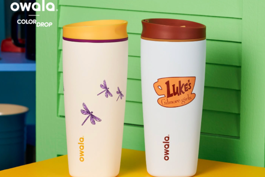 Gilmore Girls festeggia 25 anni con una collezione di tumbler Owala a tema