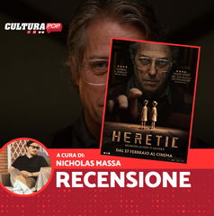 Copertina di Heretic, recensione: un Hugh Grant magnetico in un film su fede e controllo