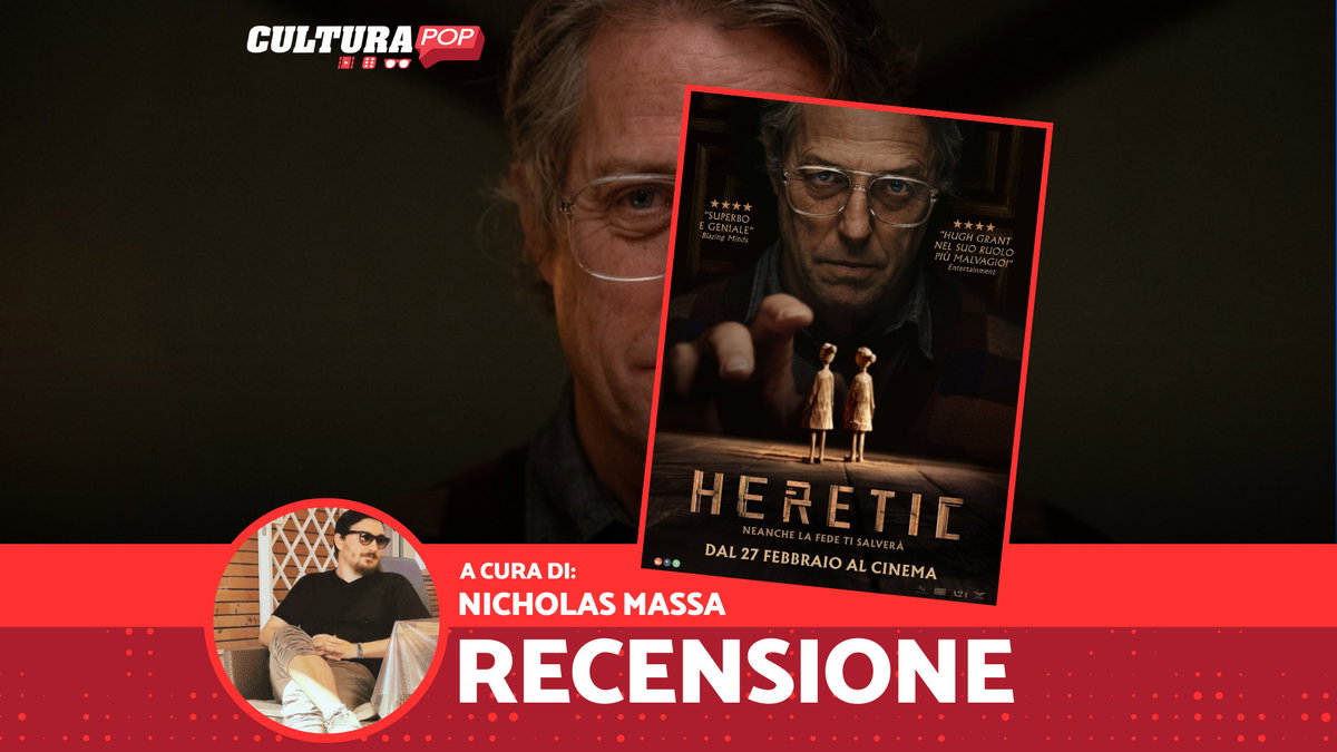 Immagine di Heretic, recensione: un Hugh Grant magnetico in un film su fede e controllo