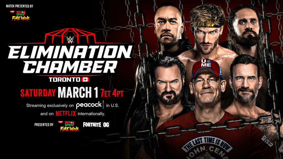 WWE Elimination Chamber 2025: card e come vederlo in streaming