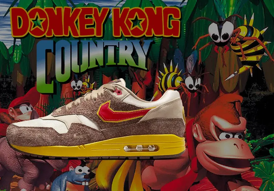 Nike lancia le sneakers ispirate a Donkey Kong