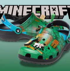 Copertina di Minecraft e Crocs: una nuova collaborazione che celebra il mondo pixelato