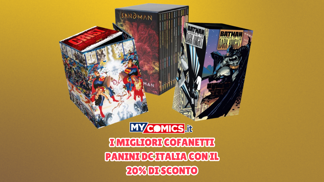 I migliori cofanetti Panini DC Italia al -20% di sconto su MyComics