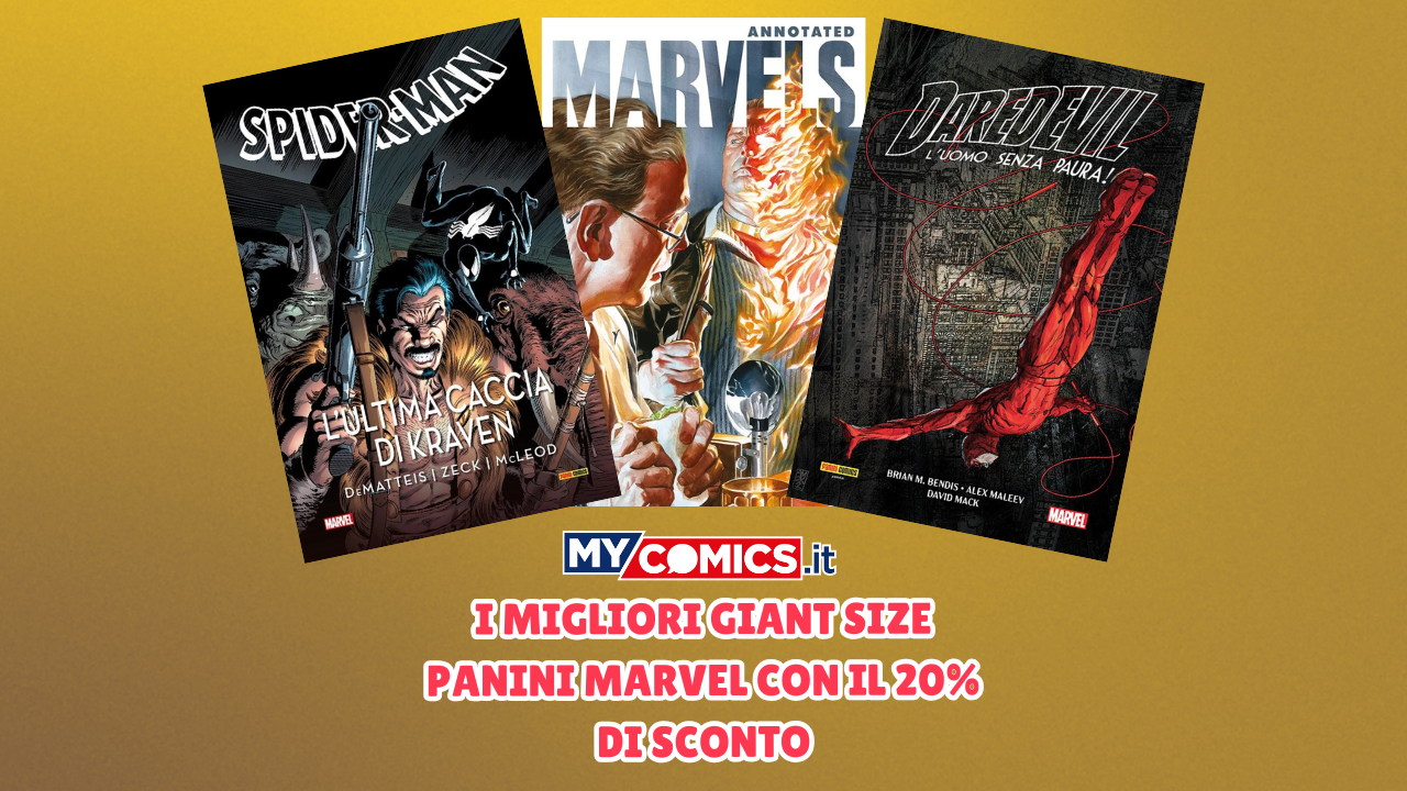 I migliori Giant Size Panini Marvel al -20% di sconto su MyComics