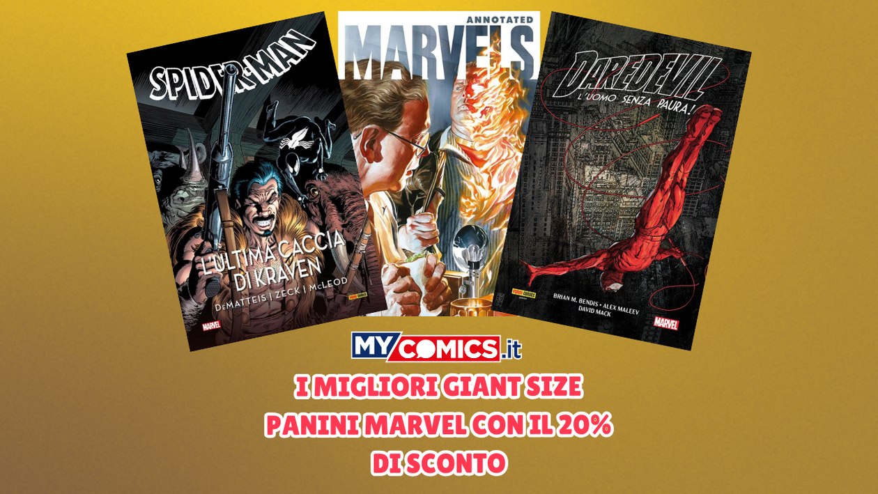 Immagine di I migliori Giant Size Panini Marvel al -20% di sconto su MyComics