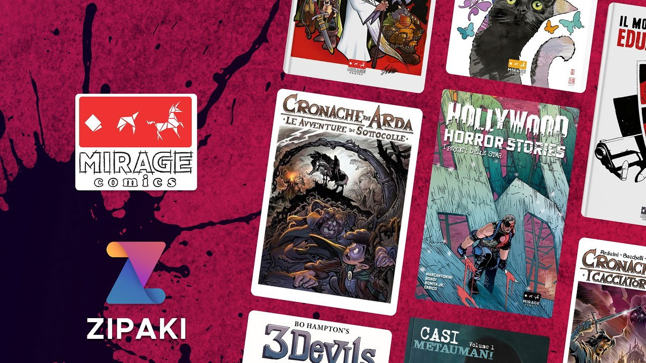 I titoli Mirage Comics arrivano su Zipaki in digitale