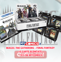 Copertina di Magic: The Gathering - FINAL FANTASY: le carte scontate -15% su mycomics