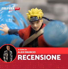 Copertina di Naruto Uzumaki, recensione: la modalità eremitica perfetta nella linea SH Figuarts