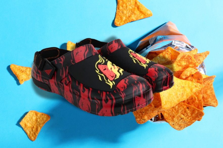 Scarpe Mountain Dew e Doritos: il nuovo must-have per i gamer!