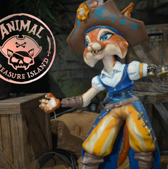 Copertina di Animal Treasure Island: la nuova dark rider di Gardaland