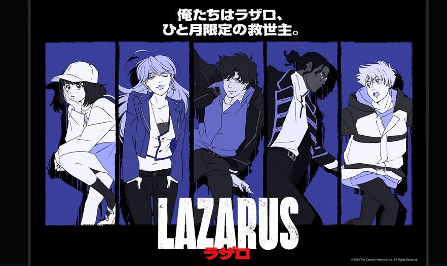 Key visual e trailer di Lazarus, il nuovo anime di Shinichirō Watanabe (Cowboy Bebop) e MAPPA