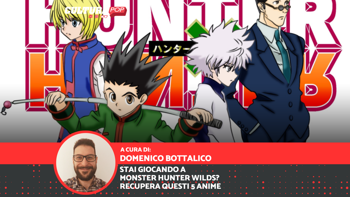 Immagine di Stai giocando a Monster Hunter Wilds? Recupera questi 5 anime