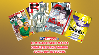 Le migliori serie manga complete Planet Manga al -20% di sconto su MyComics