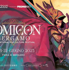 Copertina di COMICON Bergamo 2025: il poster di Gigi Cavenago, David Lloyd, Satoshi Shiki e Frank Mentzer [LINK BIGLIETTI]