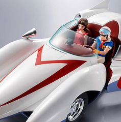 Copertina di Mach 5 Chogokin: il leggendario bolide di Speed Racer torna in versione deluxe