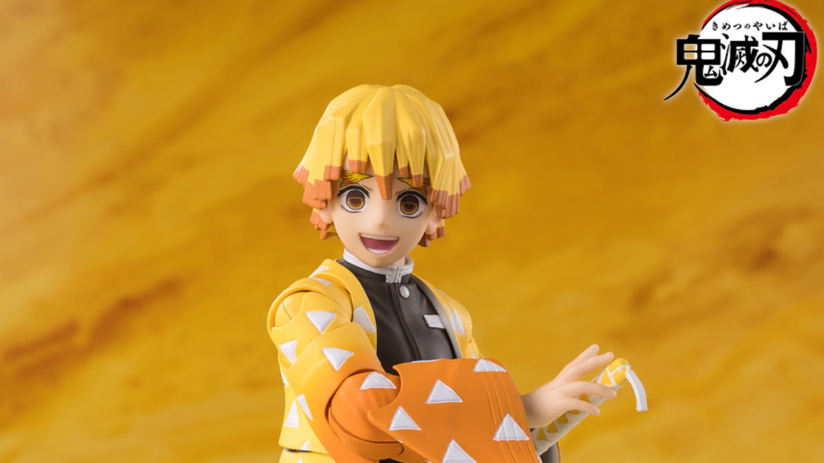 Immagine di Zenitsu, arriva la nuova SH Figuarts carica di elettricità
