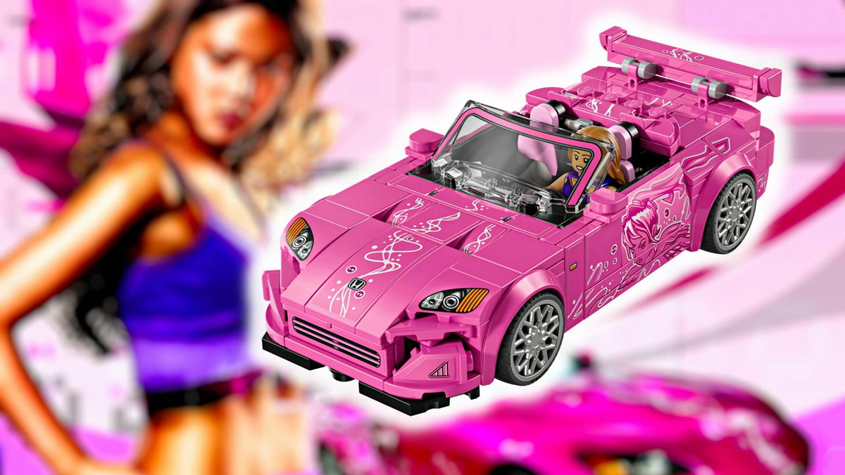 Immagine di È la Honda S2000 rosa di Suki il nuovo set Speed Champions
