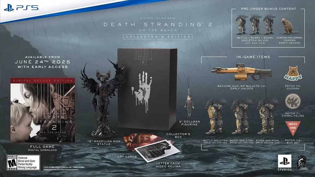 Immagine di PRENOTA ORA la Collector’s Edition di Death Stranding 2: On the Beach
