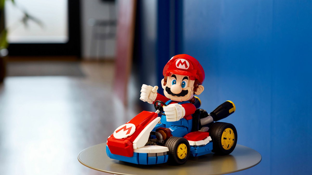 Immagine di LEGO svela il set Mario Kart con personaggio posabile