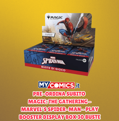 Copertina di Preordina a -14% Magic: The Gathering – Marvel’s Spider-Man – Play Booster Display Box 30 Buste ITALIANO