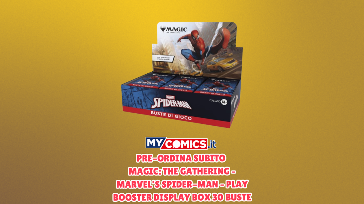 Immagine di Preordina a -14% Magic: The Gathering – Marvel’s Spider-Man – Play Booster Display Box 30 Buste ITALIANO