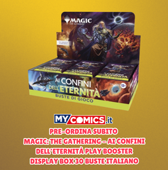 Copertina di Pre-ordina a -19% Magic: The Gathering - Ai Confini dell’Eternità Play Booster Display Box 30 Buste ITALIANO