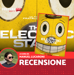 Copertina di The Electric State, recensione: l'umanità fra carne e metallo