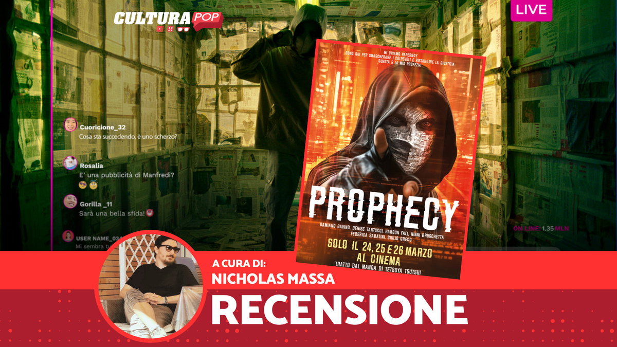 Immagine di Prophecy, recensione: un thriller grintoso da un manga di successo