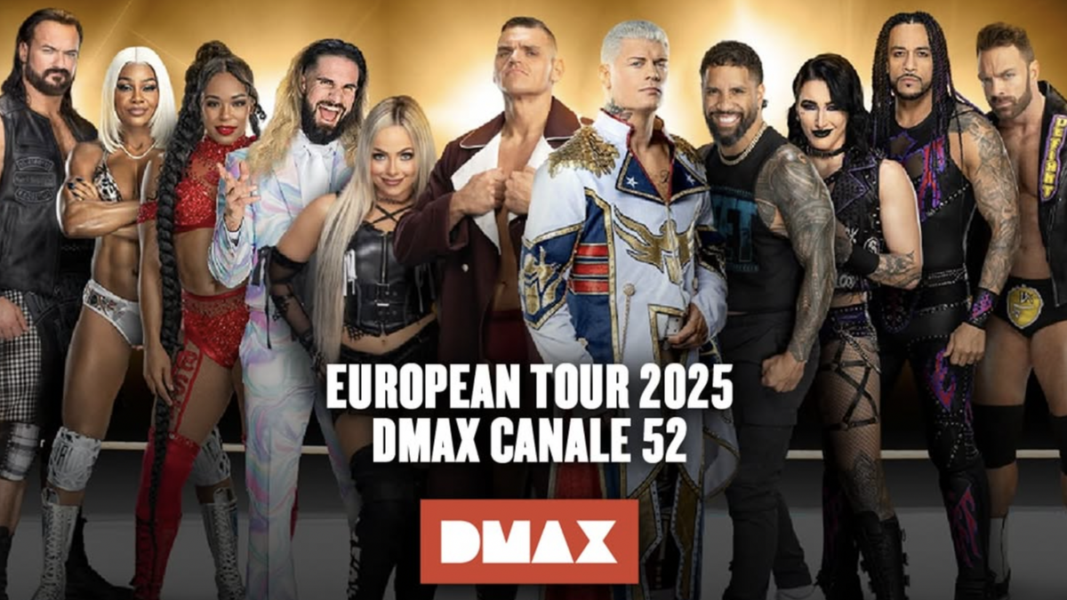 Immagine di WWE su DMAX: tutti gli appuntamenti della Road to WM Europea