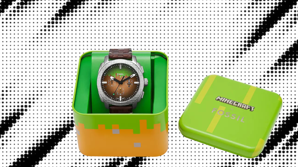 Immagine di Fossil x Minecraft: la nuova collezione in edizione limitata per fan del gioco