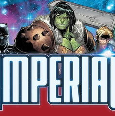 Copertina di Imperial: Jonathan Hickman rilancia l'universo cosmico Marvel