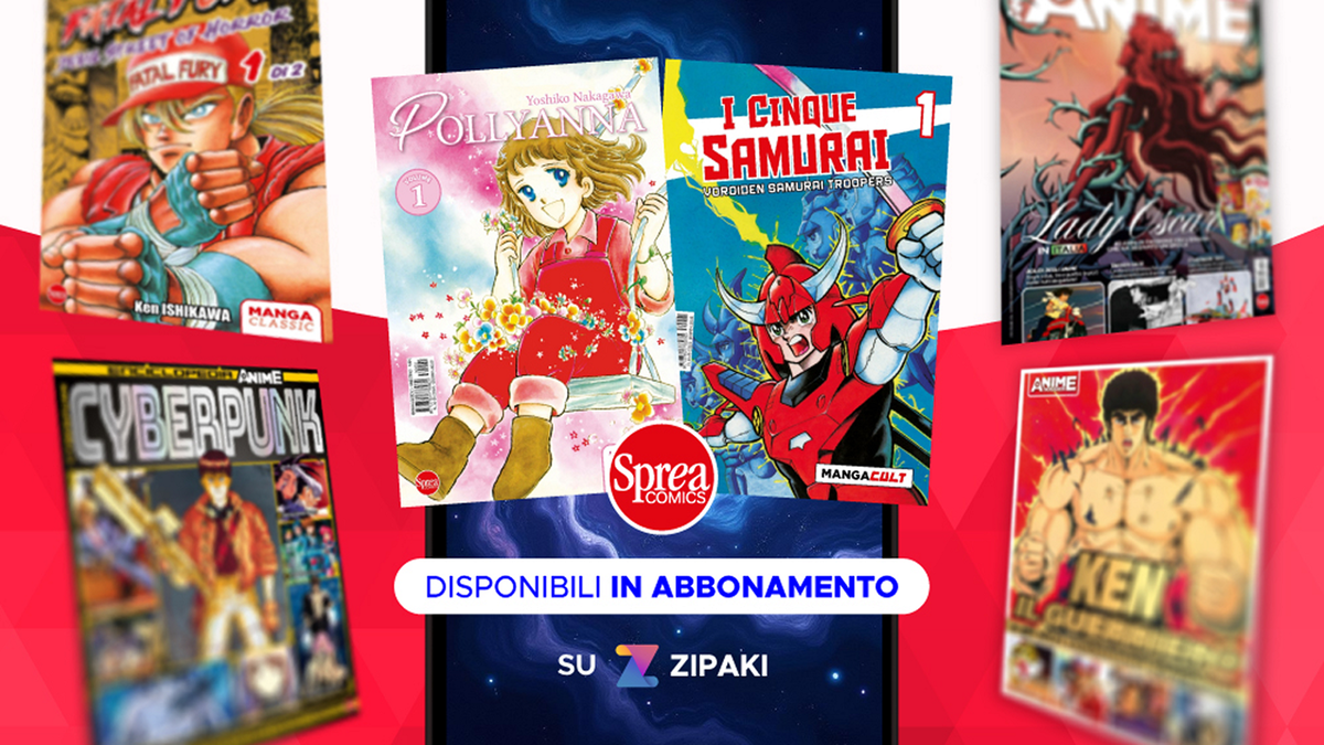 Immagine di Sprea Comics in digitale su Zipaki: magazine e manga cult in abbonamento
