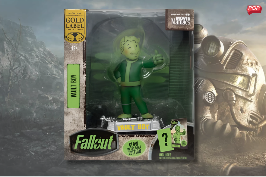 McFarlane presenta il nuovo Fallout Vault Boy luminescente