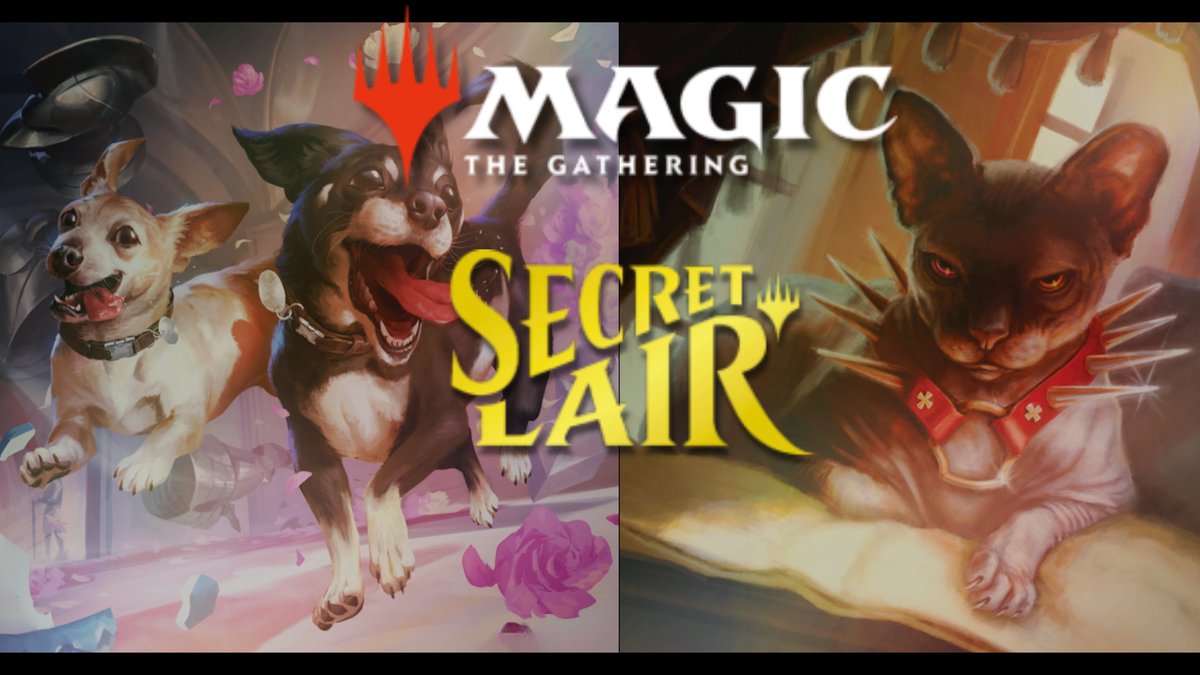 Immagine di Magic The Gathering: un Secret Lair dedicato a cani e gatti