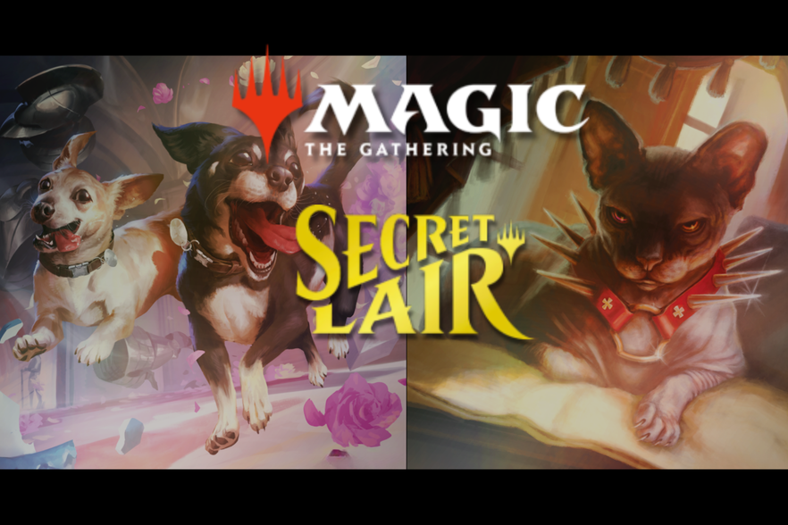 Magic The Gathering: un Secret Lair dedicato a cani e gatti