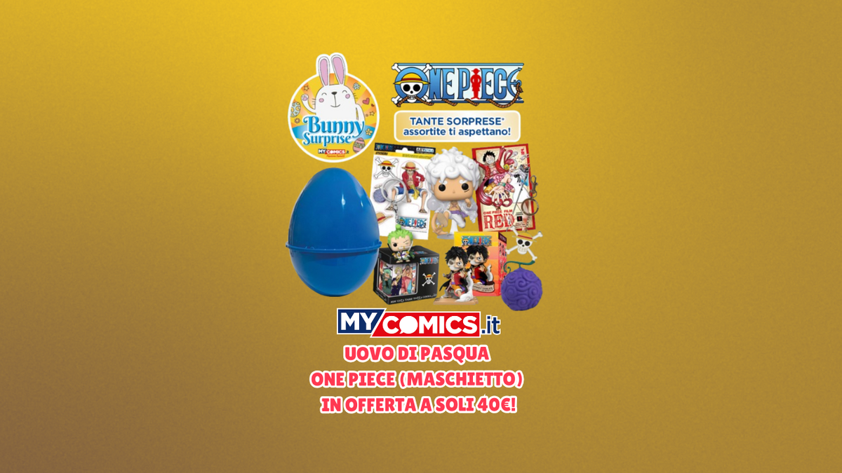 Immagine di Uovo di Pasqua One Piece (Maschietto) in OFFERTA a soli 40€!