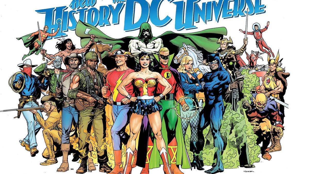 Immagine di Mark Waid narra la storia dell'Universo DC in una nuova miniserie