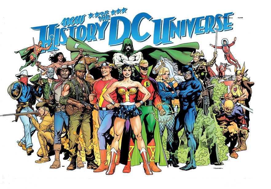 Mark Waid narra la storia dell'Universo DC in una nuova miniserie