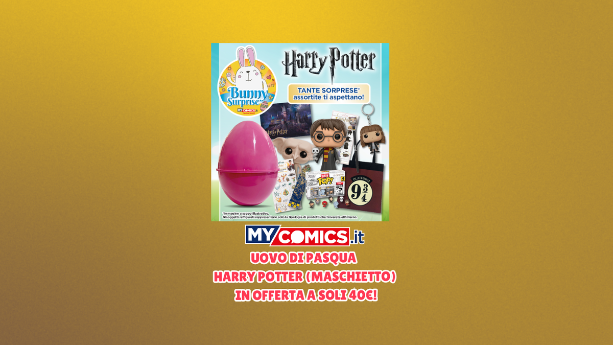 Immagine di Uovo di Pasqua Harry Potter (femminuccia) in SUPER OFFERTA a soli 40€!