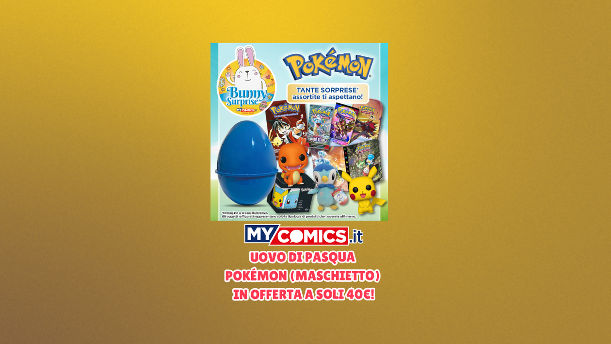 Immagine di Uovo di Pasqua Pokémon (maschietto) in OFFERTA a soli 40€!