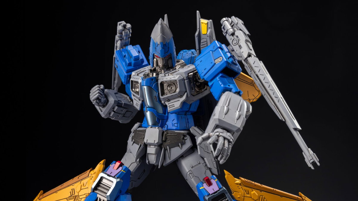 Immagine di Dirge MDLX di Threezero: il Seeker Decepticon pronto alla battaglia