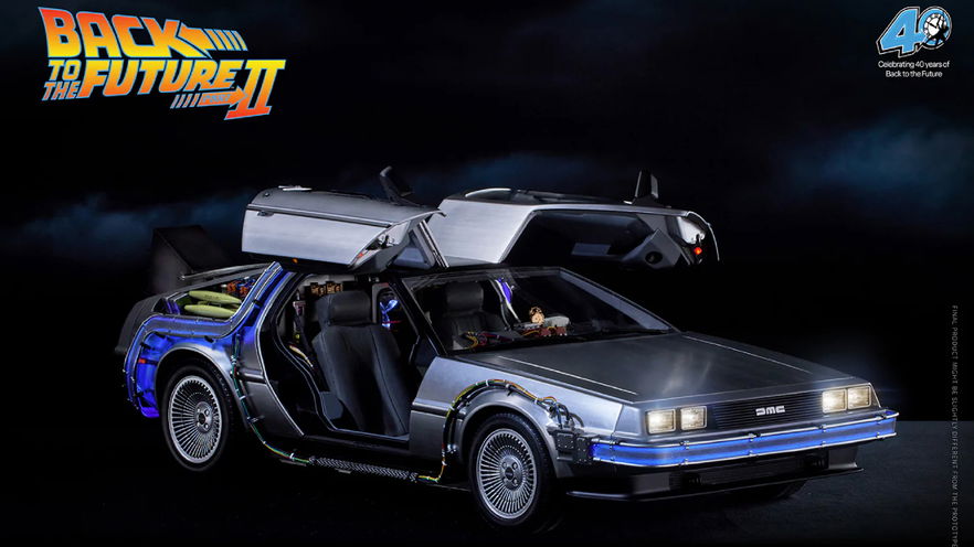 Ritorno al Futuro II: la DeLorean 1/6 di Blitzway è un sogno che diventa realtà