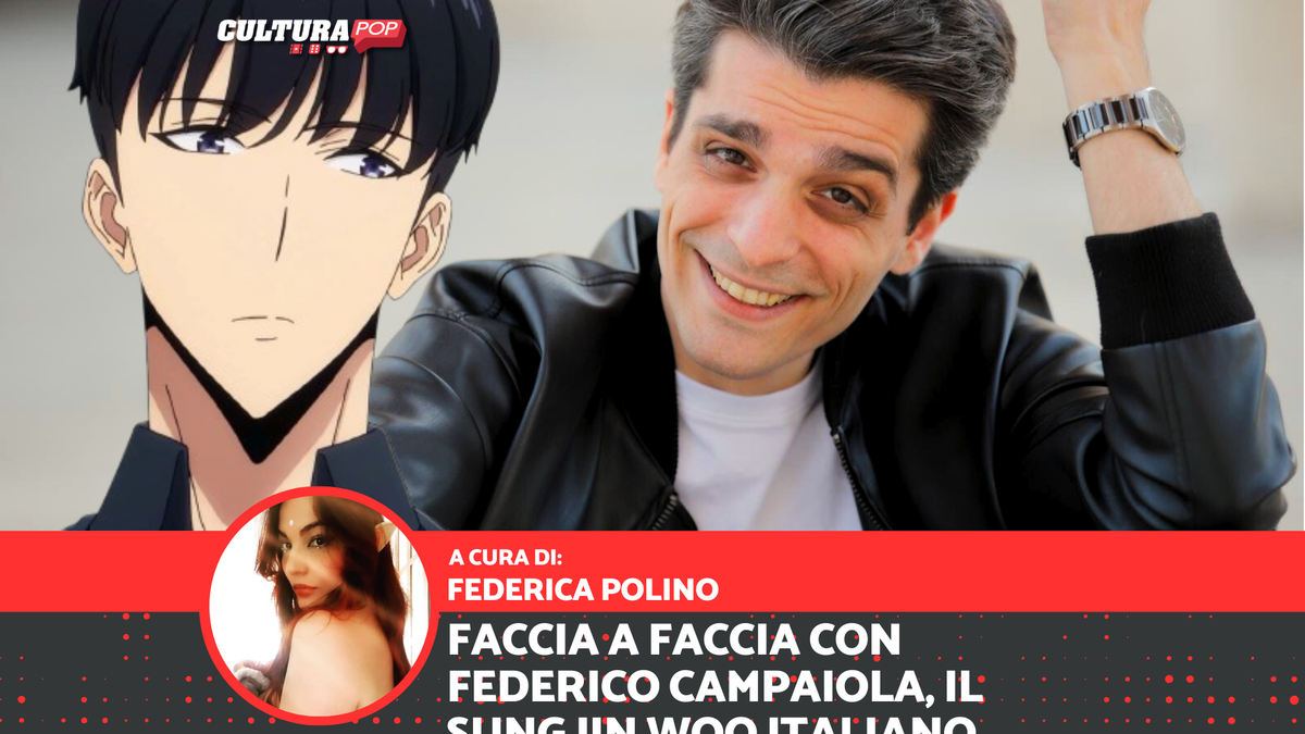 Immagine di Faccia a faccia con Sung Jin Woo, Federico Campaiola: "amo gli anime e vivo il doppiaggio col cuore!"