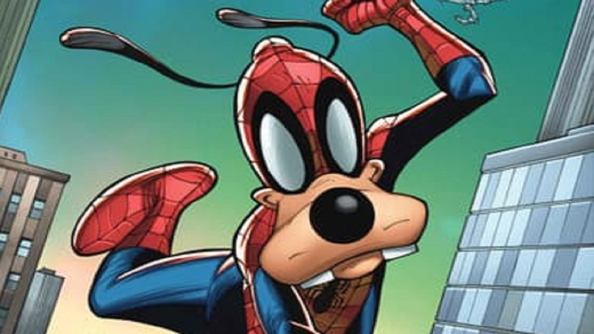 Immagine di Pippo diventa Spider-Man nel nuovo crossover Marvel-Disney