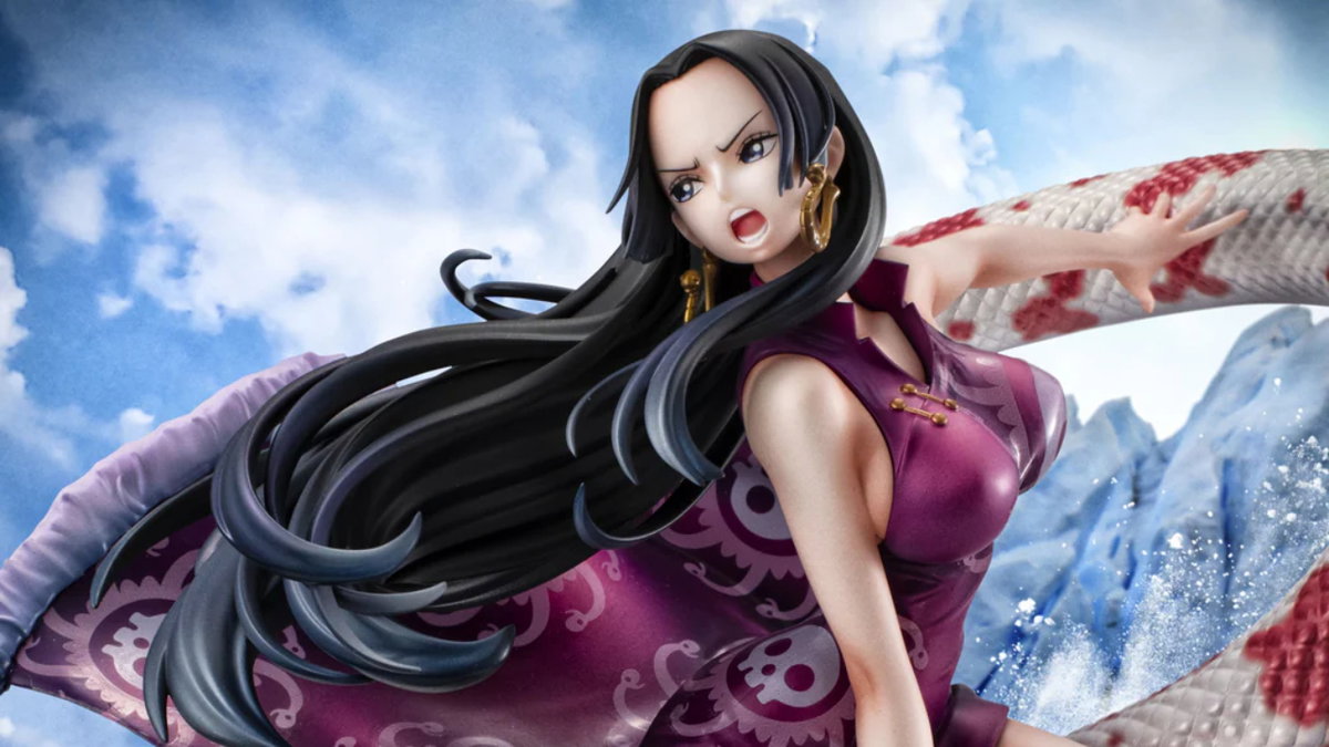 Immagine di Boa Hancock pietrifica i fan con una statua di Megahouse da urlo