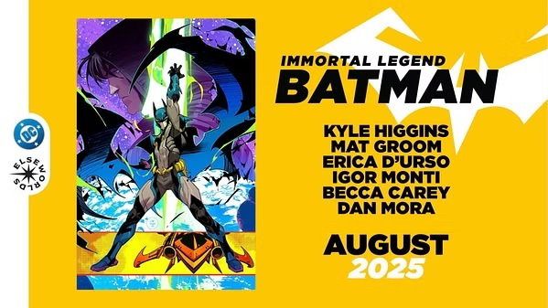 Immagine di Immortal Legend Batman è l'elseworld dagli autori di Radiant Black