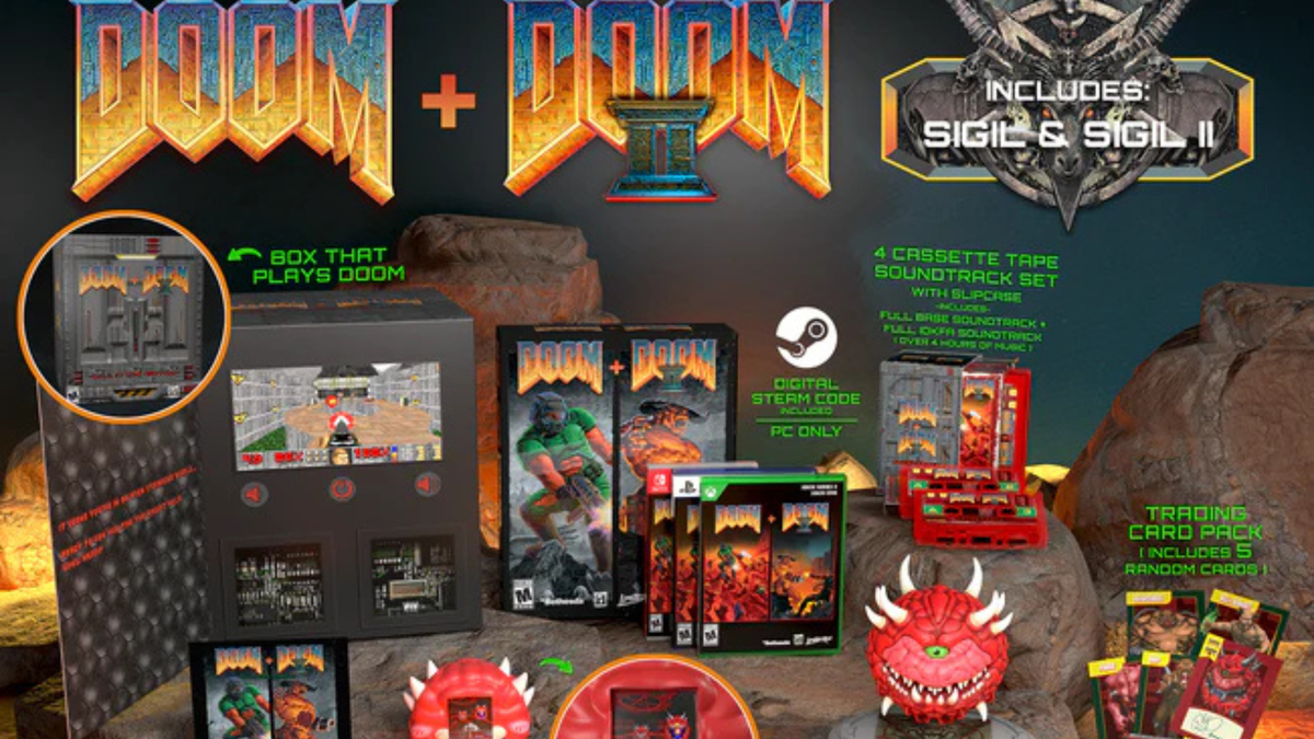 Immagine di Doom + Doom II: svelata una epica collector’s edition da 666,66 dollari!
