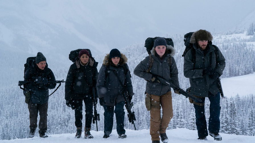 The Last of Us - Abby e il suo gruppo camminano nella neve