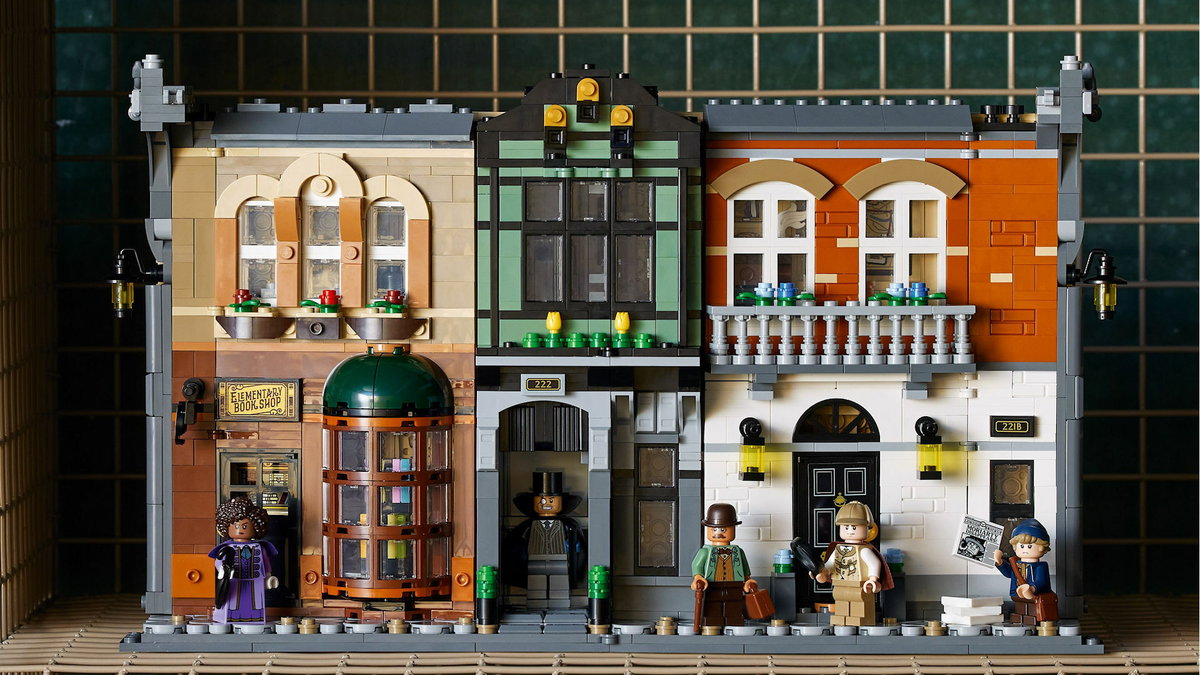 Immagine di Set LEGO Sherlock Holmes: decorazione per libreria