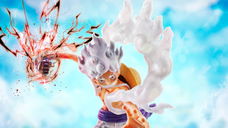 Copertina di Luffy Gear 5 sbarca a Egghead: la nuova SH Figuarts è pura energia